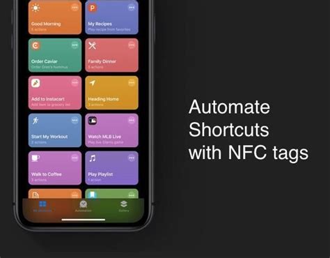 nfc tags for iOS 13